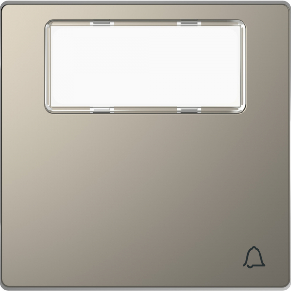 Schneider Electric Merten D-Life Никель Клавиша 1-ая, с полем для надписи, «звонок»