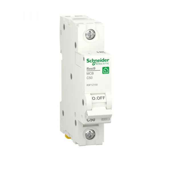Schneider Electric RESI9 Автоматический выключатель (АВ) С 50А 1P 6000A