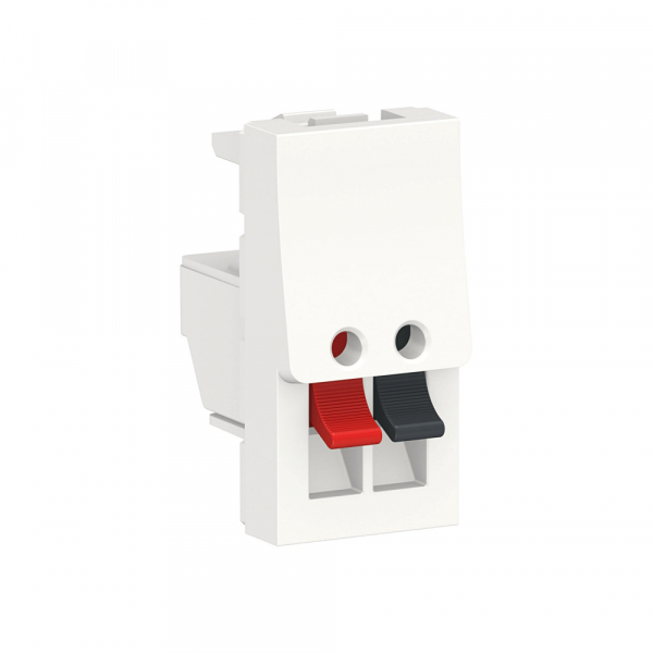 Schneider Electric Unica Modular Бел Аудиорозетка, 1 модуля