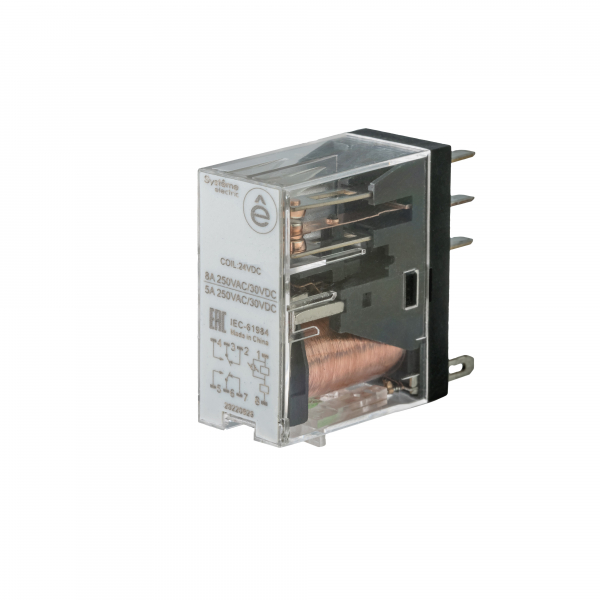 Systeme Electric Реле 8A 2CO 24VDC