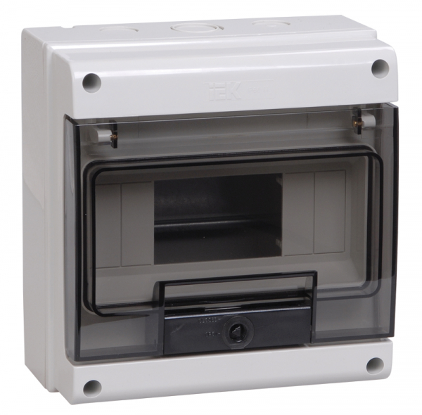 IEK KREPTA 7 Корпус пластиковый КМПн-8 IP 66 белый откр.монтаж