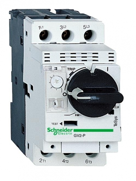 Schneider Electric GV2 Автоматический выключатель с комбинированным расцепителем (0,25-0,40А)