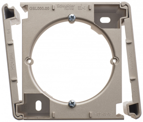 Systeme Electric Glossa Титан Коробка наружного монтажа