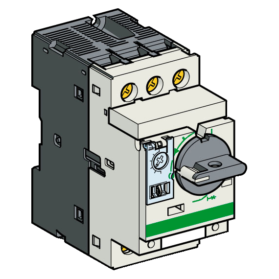Schneider Electric GV2 Автоматический выключатель 2.5...4A (GV2P08AE11TQ)