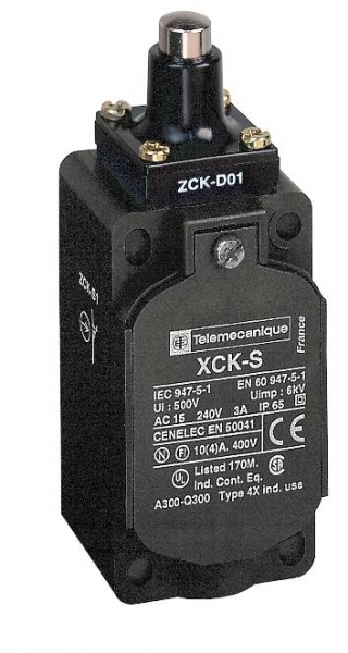 Schneider Electric Выключатель концевой плунжер XCKS101H29