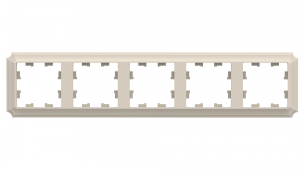 Systeme Electric AtlasDesign Antique Бежевый Рамка 5-ая, универсальная