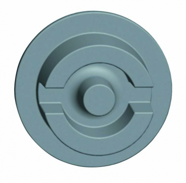 Schneider Electric Sarel Накладка плоская + дв. бороздка 6мм