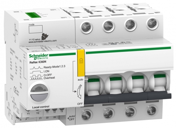 Schneider Electric Acti 9 Smartlink Reflex iC60N Автоматический выключатель с дистанционным приводом 4P 16A C Ti24