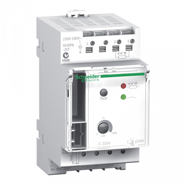 Schneider Electric Acti 9 Выключатель сумеречный IC 200 с щитовым датчиком