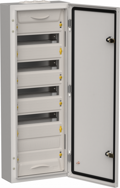 IEK TITAN 5 Корпус мет. ЩРн-60 (1х60) 835х310х140 IP54 сер