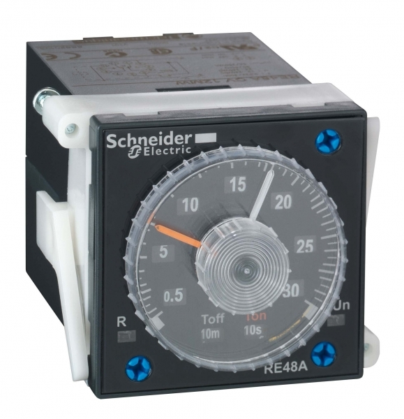 Schneider Electric Реле времени 48х48 для частой подстройки ~/=24-240В многофункциональное