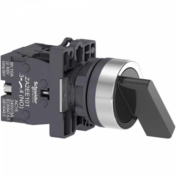 Schneider Electric Переключатель длинная ручка, 3 положения, с фиксацией, 2НО