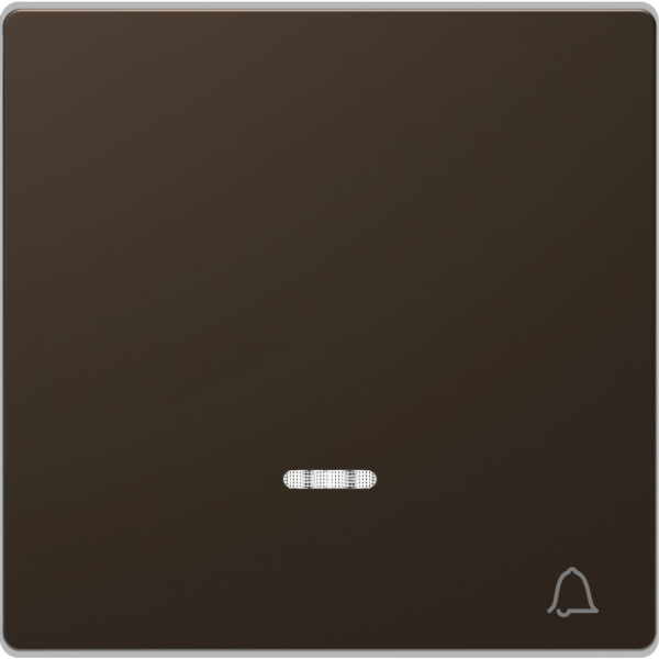 Schneider Electric Merten D-Life Мокко Клавиша с линзой для LED модуля, символ «звонок»
