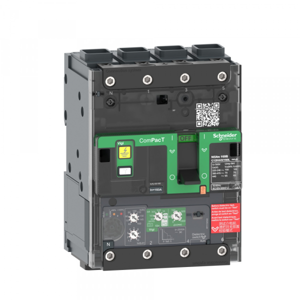 Schneider Electric ДИФФЕРЕНЦ. АВТОМ. ВЫКЛ.NSXm100F 36kA AC 4П 100A 4.1 ELINK