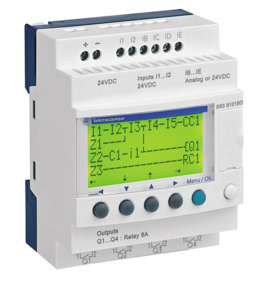 Schneider Electric Zelio Logic Интеллектуальное реле 10 I/O 24V (DC)