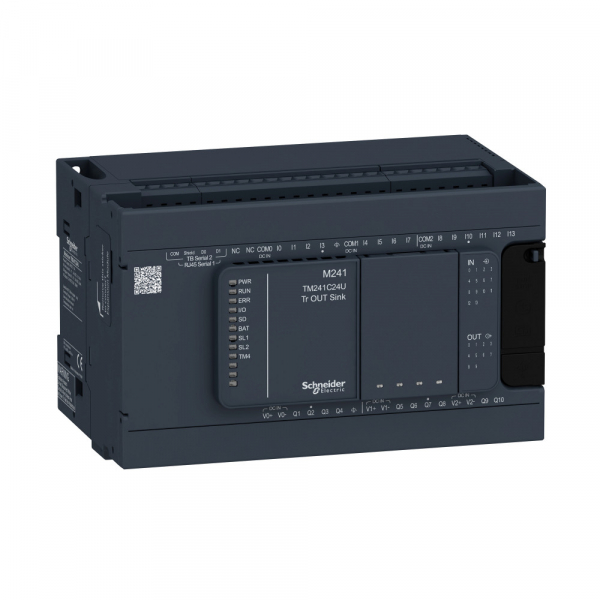 Schneider Electric M241 Блок базовый M241-24IO транзисторный приемник