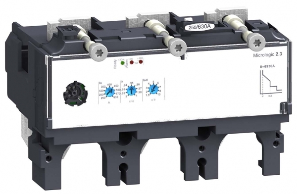 Schneider Electric Compact NSX Расцепитель 3P3Т Micrologic 2.3 250A для NSX400/630