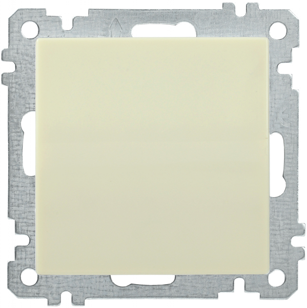 IEK ВС10-1-0-Б Выключатель  одноклавишный  10А BOLERO кремовый