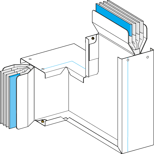Schneider Electric Canalis Секция угловая №2 (KTC1600CP32)