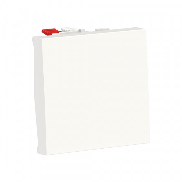 Schneider Electric Unica Modular Бел Выключатель 1-клавишный, сх. 1, 10 AX, 250В, 2 модуля