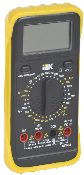 IEK Мультиметр цифровой Professional MY63
