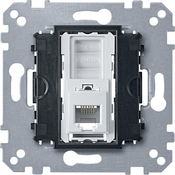 Schneider Electric Merten Механизм розетки ТЛФ 1-ая RJ12 6 контактов прямой