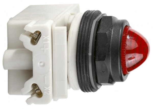 Schneider Electric Лампа сигнальная 30мм 120В красная (9001SKP38LRR9)