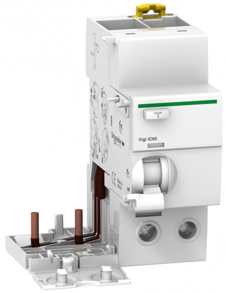 Schneider Electric Acti 9 Vigi iC60 Блок дифференциальной защиты 2P 63A 300mA AC