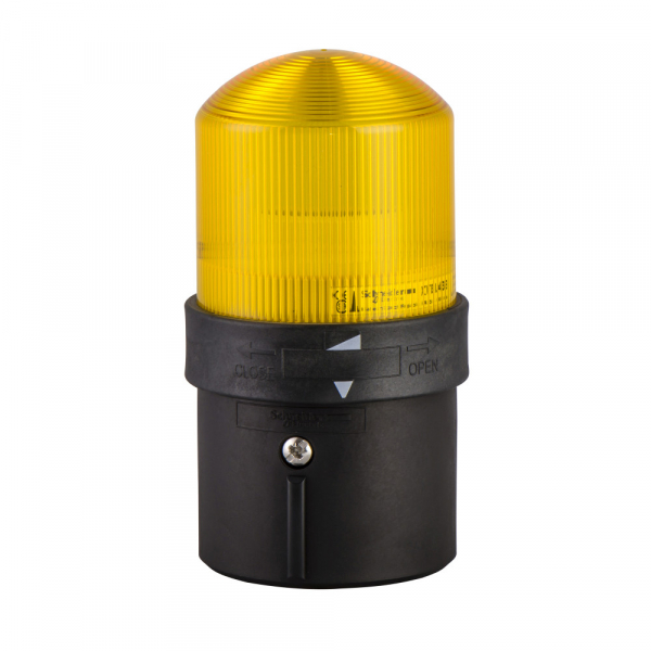 Schneider Electric Световая колонна 70 мм желтая XVBL0B8