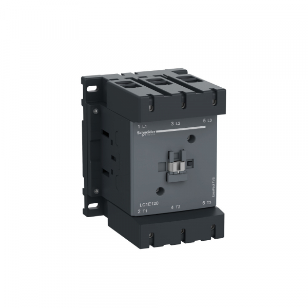 Schneider Electric EasyPact TVS TeSys E Контактор 3Р 120A НО+НЗ 380В AC3 240V AC 50Гц