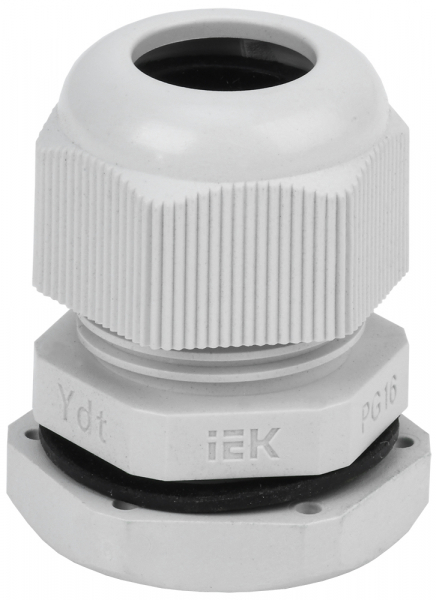 IEK Сальник PG 16 диаметр проводника 9-13мм IP54