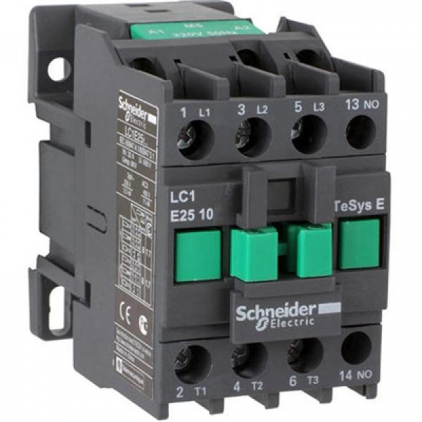 Schneider Electric EasyPact TVS TeSys E Контактор 3P 1НО 25А 400В AC3 24В 50Гц
