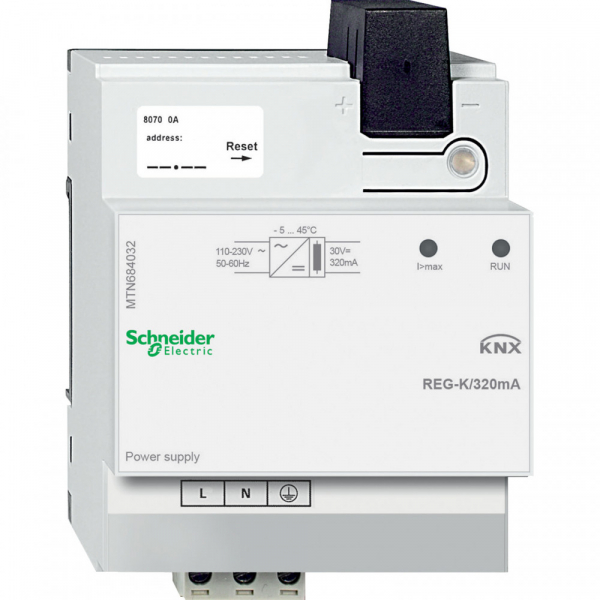Schneider Electric Merten KNX Блок питания шины 320 мА DIN-рейка