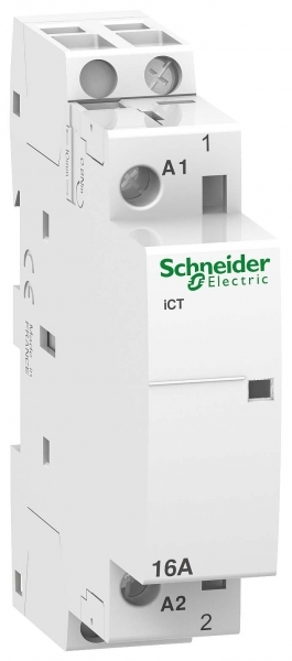 Schneider Electric Acti 9 iCT16A Контактор модульный 1НО 230/240В АС 50Гц