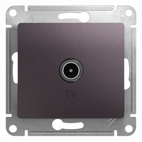 Systeme Electric Glossa Сиреневый туман Розетка TV оконечная 1DB