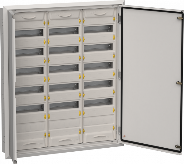 TITAN 5 Корпус мет. ЩРв-216 (3х72) 1005х885х130 IP31 сер IEK