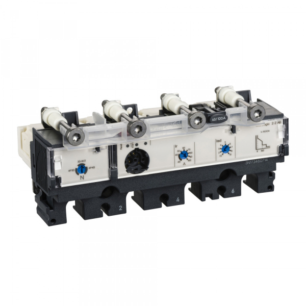 Schneider Electric Compact NSX 4P4T Выключатель Micrologic 2.2AB 160A Расцепитель для NSX160/250
