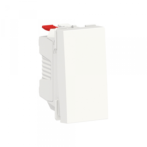 Schneider Electric Unica Modular Бел Переключатель 1-клавишный, сх. 6, 10 AX, 250В, 1 модуль