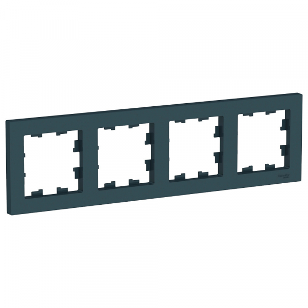 Systeme Electric AtlasDesign Изумруд Рамка 4-ая, универсальная