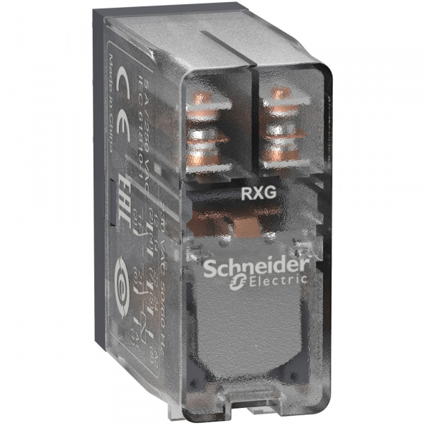Schneider Electric Реле промежуточное, 5А, 2С/О, ~230В