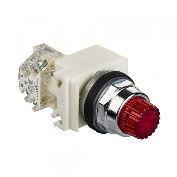 Schneider Electric Кнопка с подсветкой красная 24В 9001K2L35LRRH13