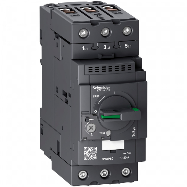 Schneider Electric Автоматический выключатель с комбинированным расцепителем 70-80А зажим Everlink