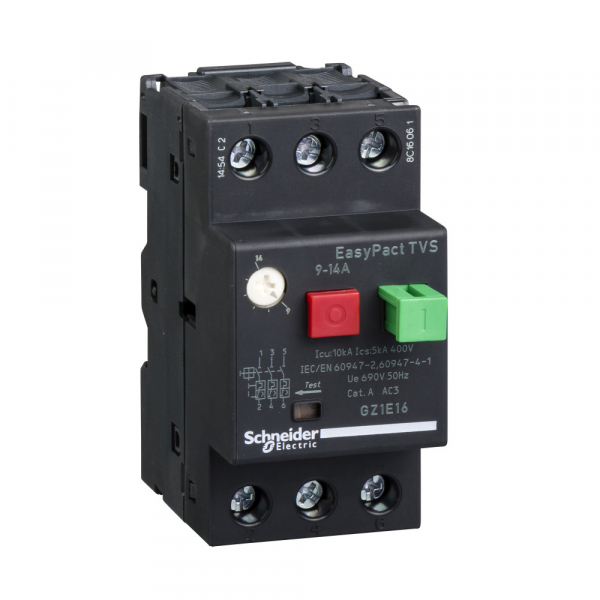 Schneider Electric EasyPact TVS GZ1E Автоматический выключатель 9-14A