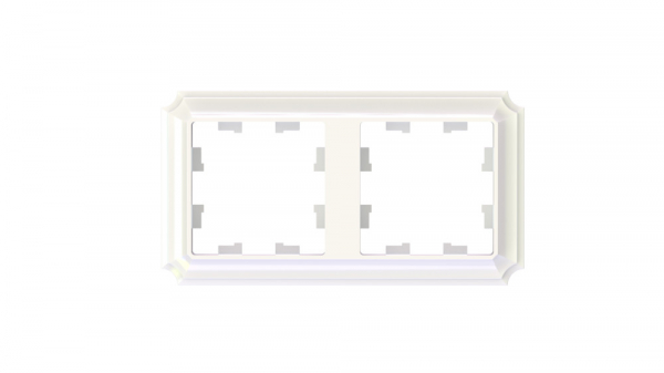 Systeme Electric AtlasDesign Antique Жемчуг Рамка 2-ая, универсальная