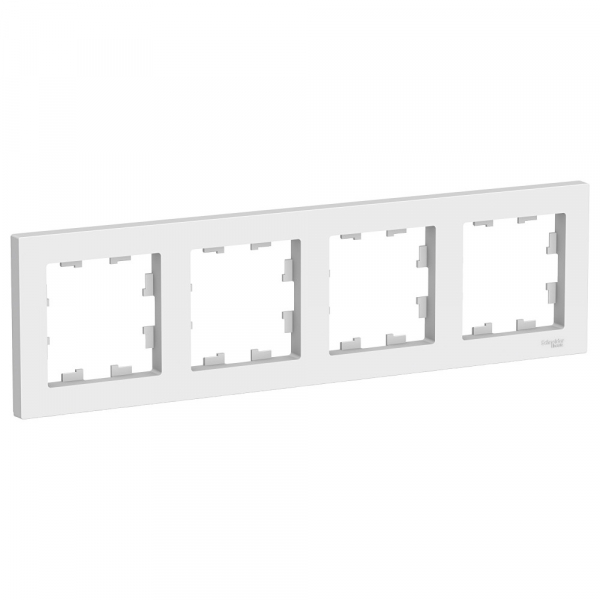 Systeme Electric AtlasDesign Бел Рамка 4-ая, универсальная