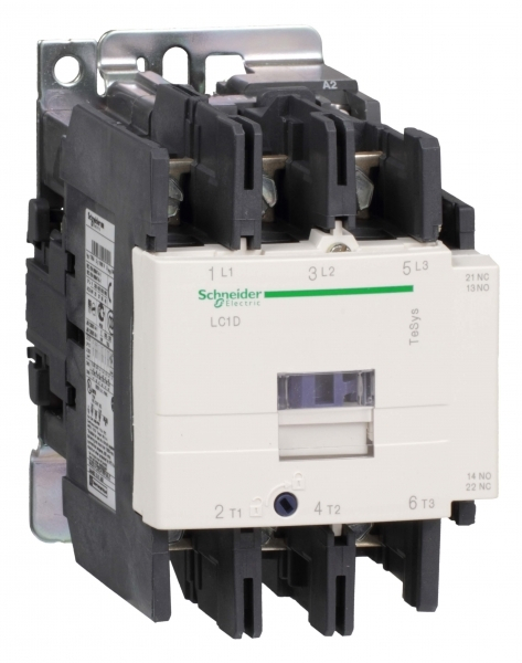 Schneider Electric Contactors D Telemecanique Контактор 3Р 95A, НО+НЗ, 380В 50/60Гц, зажим под винт