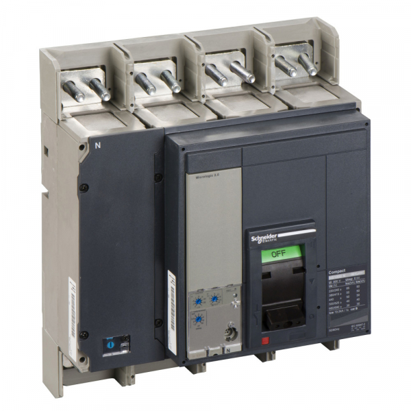 Schneider Electric Compact NS630 Выключатель NS1000 N 4P+ Выключатель Micrologic 2.0 в сборе