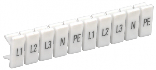IEK Маркеры для КПИ-1,5мм2 с символами "L1, L2, L3, N, PE"