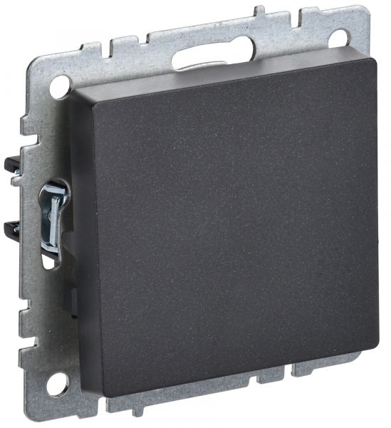 IEK BRITE BASE Черный Выключ. 1-кл 10А ВС10-1-0-БрЧ