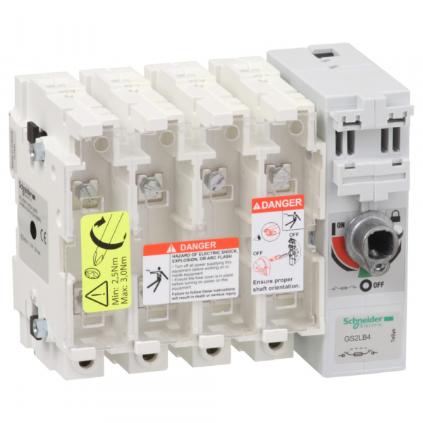 Schneider Electric Корпус выключателя-разъединителя-предохранителя 4P 160A (GS2LB4)